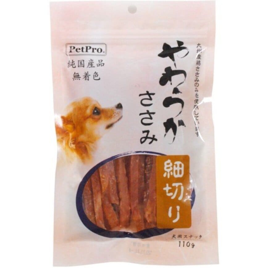 日本PetPro 狗零食 純日本國產 九州細切雞肉條 110g