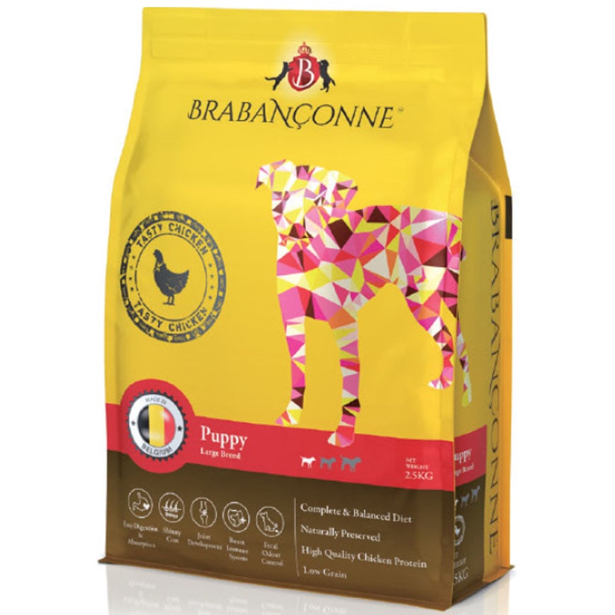 Brabanconne 狗糧 爸媽寵 大型幼犬 雞肉配方 20kg (002488)
