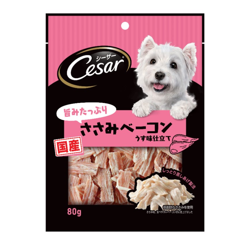 Cesar 低脂雞肉煙肉條 80g (10250524) (賞味期限 2025.3)