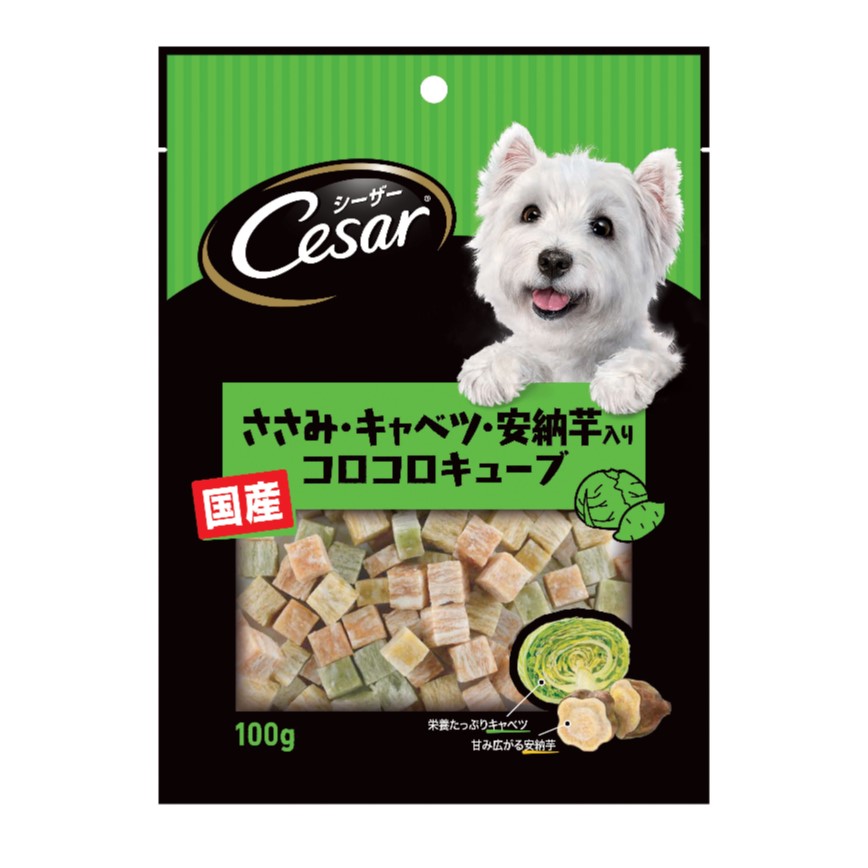 Cesar 雜錦小食粒 雞肉+椰菜+蕃薯 100g (10224928)