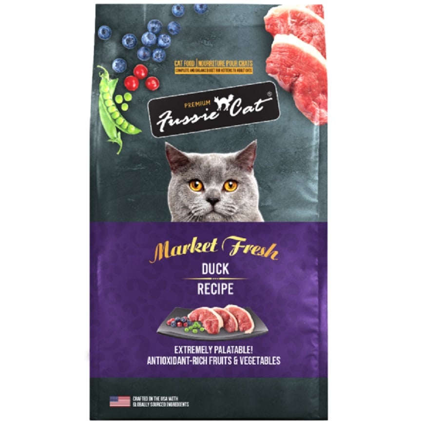 Fussie Cat 貓糧 Market Fresh 純天然貓糧 鴨肉配方 3.5lb (紫) (FU-QD2)