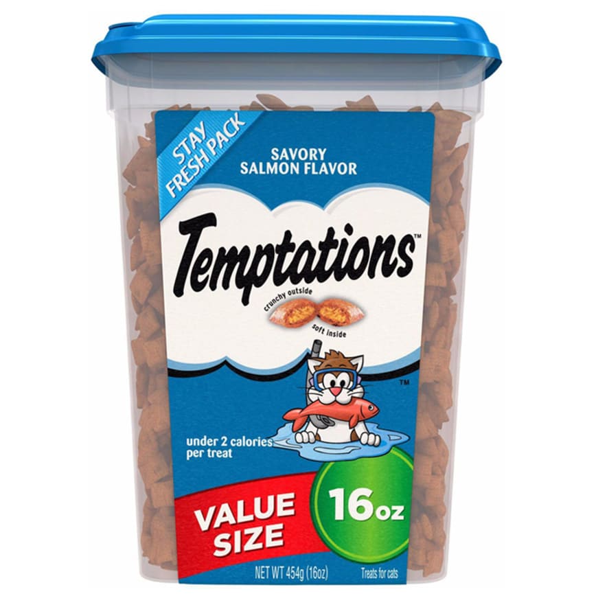Temptations 夾心酥貓零食 三文魚 454g 限定品 (10162837)