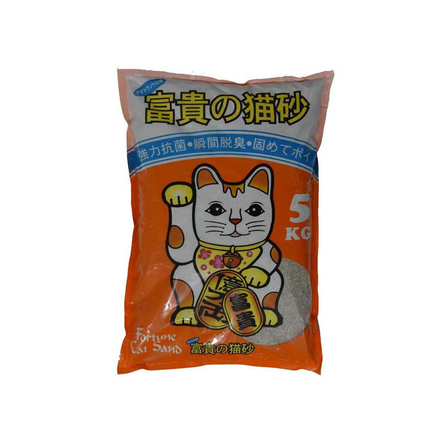 富貴貓砂 檸檬香抗菌幼砂 5kg (A-2)