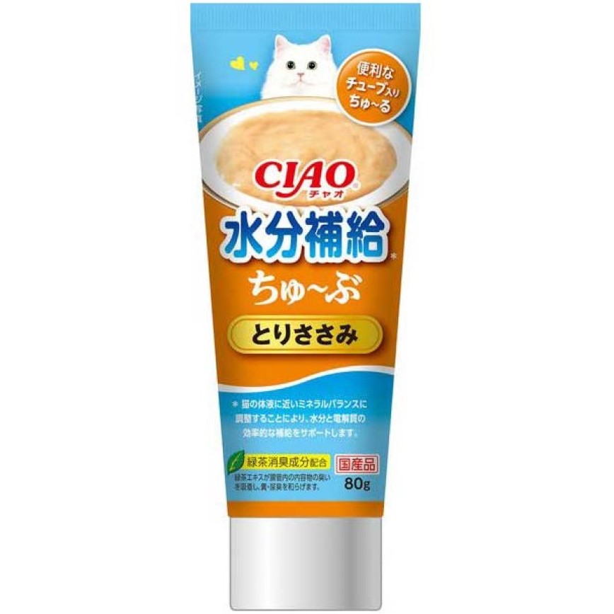 CIAO 日本貓用營養膏 水分補給營養膏 雞肉味 80g
