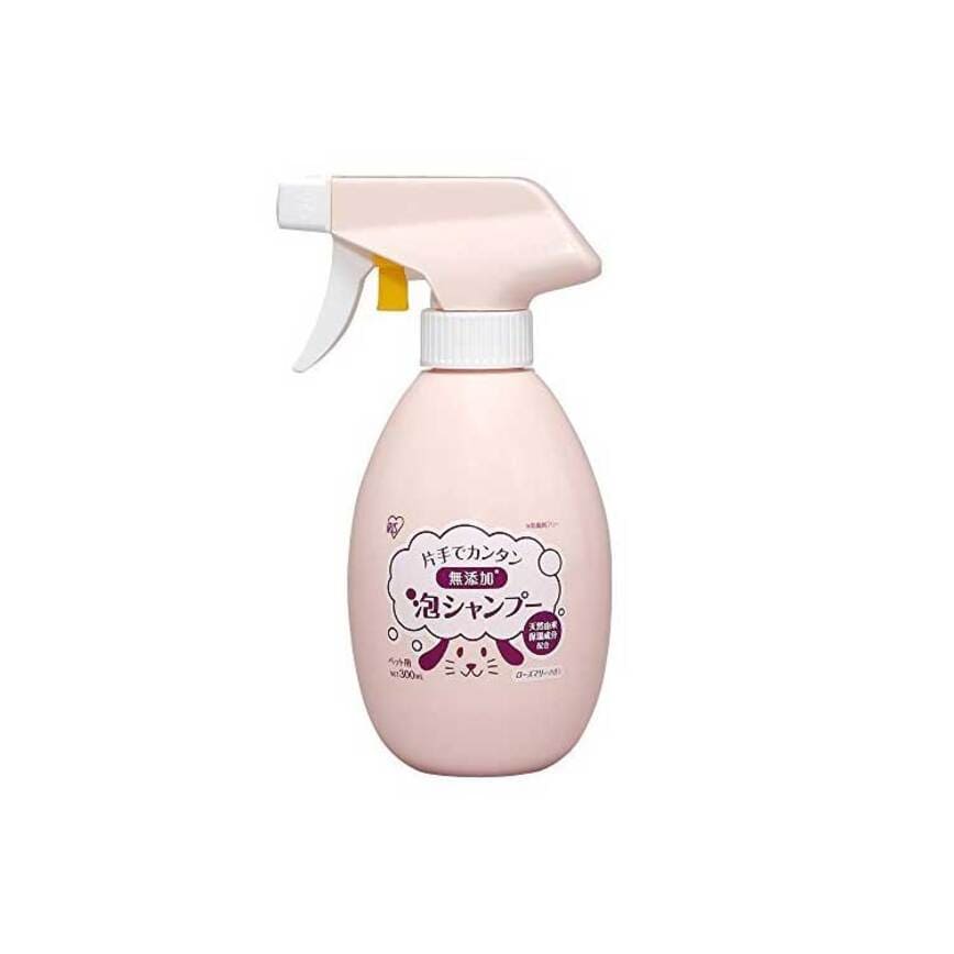 日本IRIS 無添加寵物沐浴露 300ml (迷迭香粉紅)
