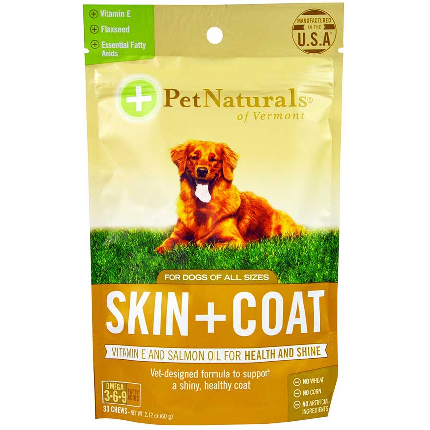Pet Naturals 功能小食 狗狗美毛咀嚼片 PEN-00348 30片