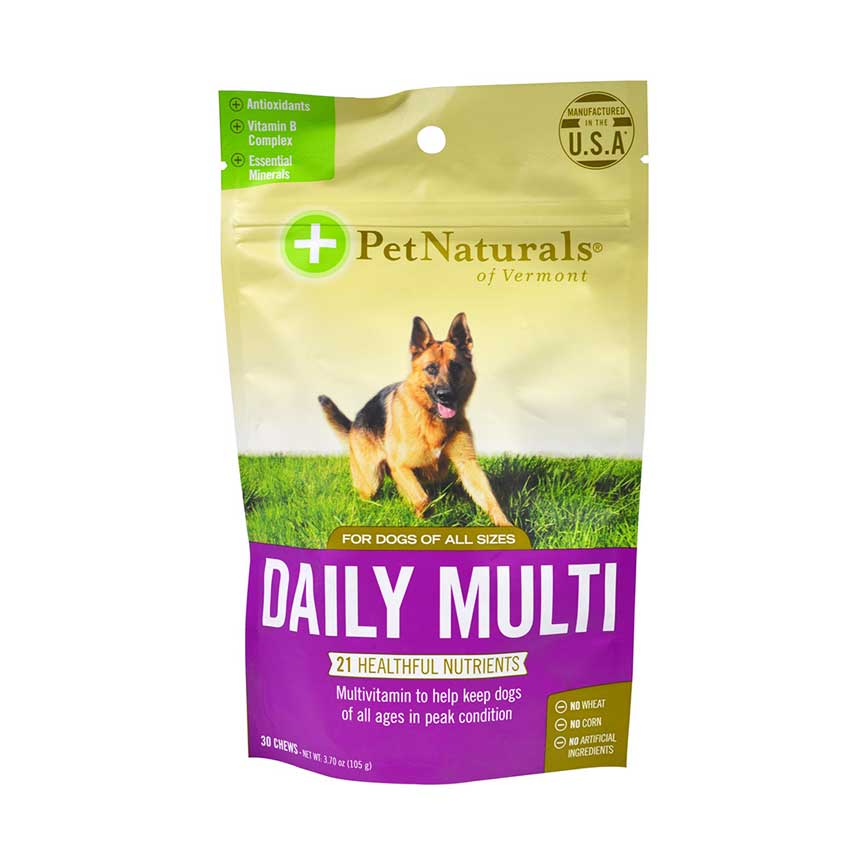 Pet Naturals 功能小食 Daily Multi For Dogs of All Ages 狗狗每日多元營養片 30片 (070091E)