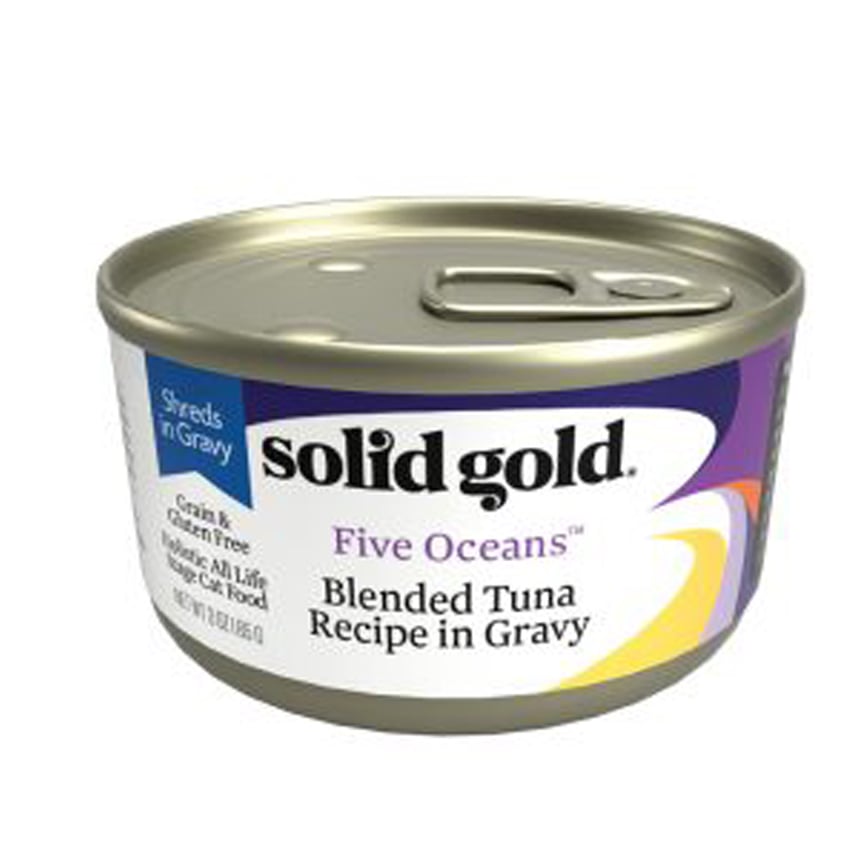 Solid Gold 素力高 無穀物貓罐頭 吞拿魚 3oz (SG512A)