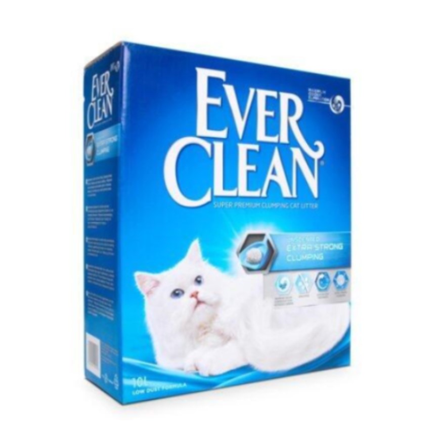Ever Clean 美國 礦物貓砂 愛牠潔 特強持久高效鎖水配方貓砂 無香味 10L (ESCU10L)