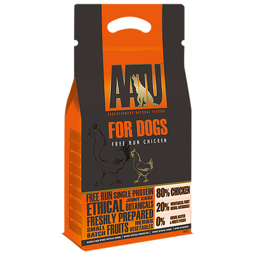 AATU 狗糧 無穀物單一蛋白系列 放養雞肉配方 10kg (ATC10)