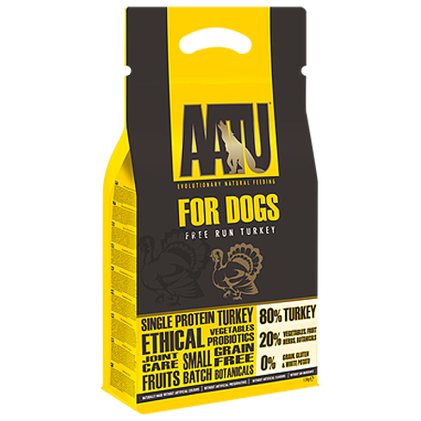 AATU 狗糧 無穀物單一蛋白系列 放養火雞肉配方 10kg (ATT10)