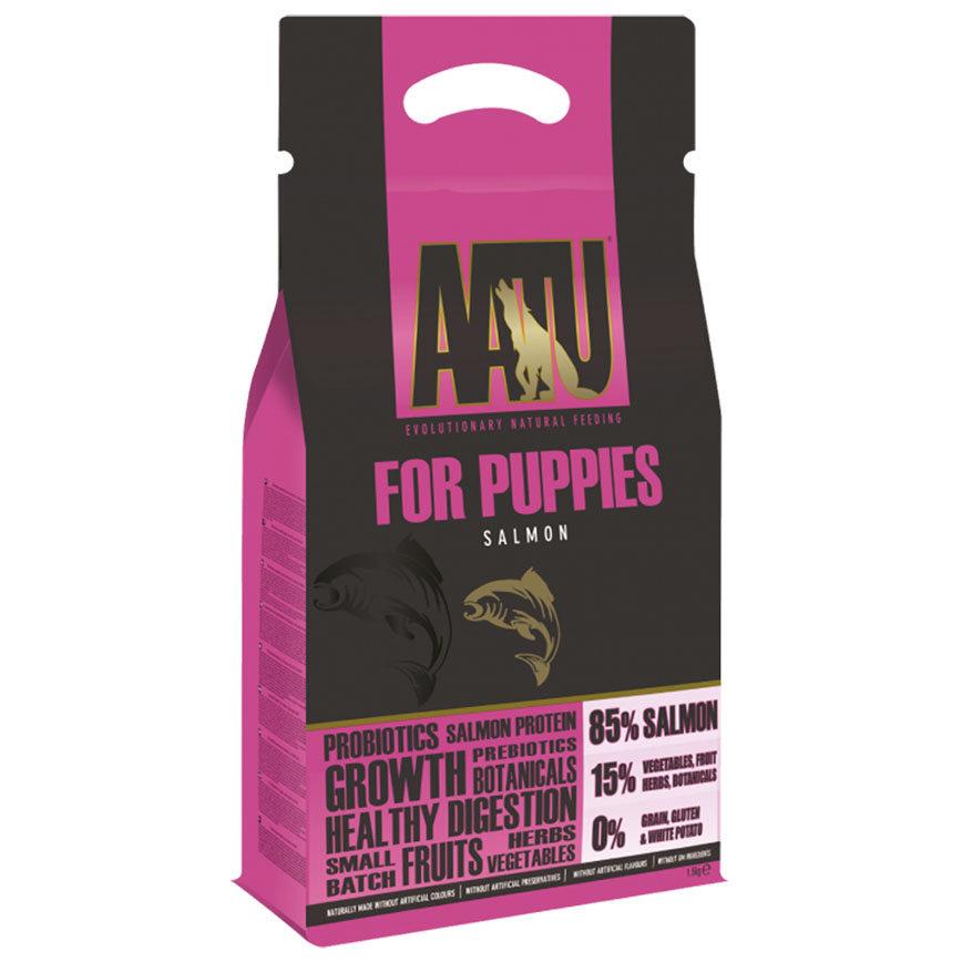AATU 狗糧 無穀物單一蛋白系列 三文魚防敏 幼犬配方 5kg (ATP5)