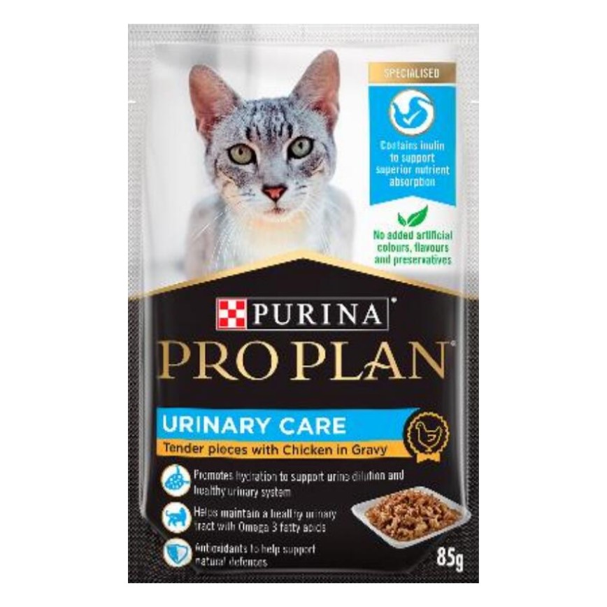 PURINA PROPLAN 冠能 貓濕糧 成貓泌尿健康配方 醬汁雞肉 85g (12463199) 圖 2