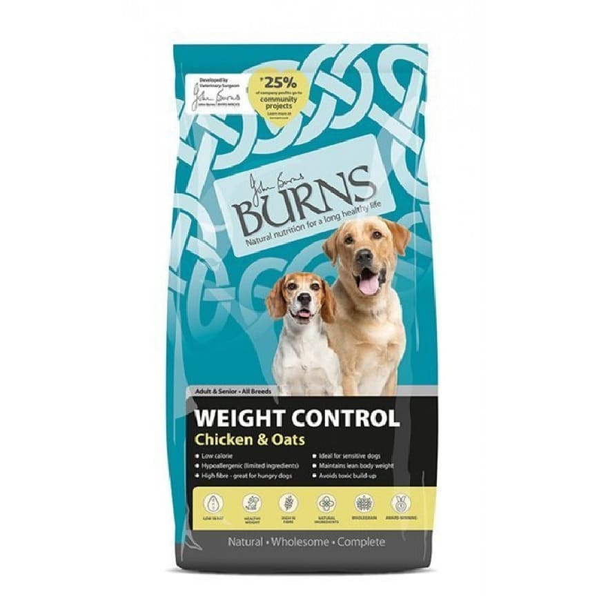Burns 體重控制 高燕麥配方 Weight Control Chicken & Oats 2kg (停售)