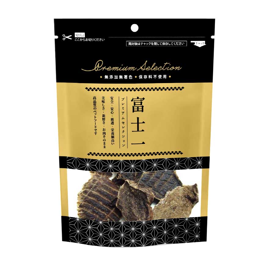 富士一 凍乾小食 日本風乾手切牛肉片 80g (犬用) (停售)