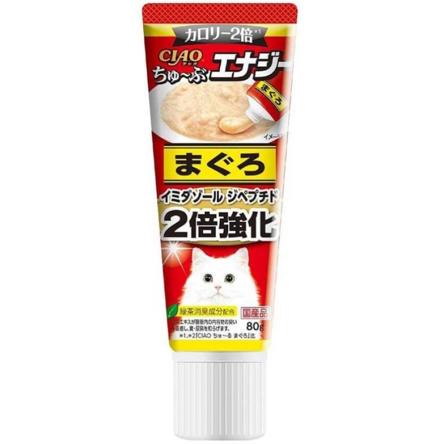 CIAO 日本貓用營養膏 2倍強化 綜合海鮮營養膏 80g (CS-181) (TBS)