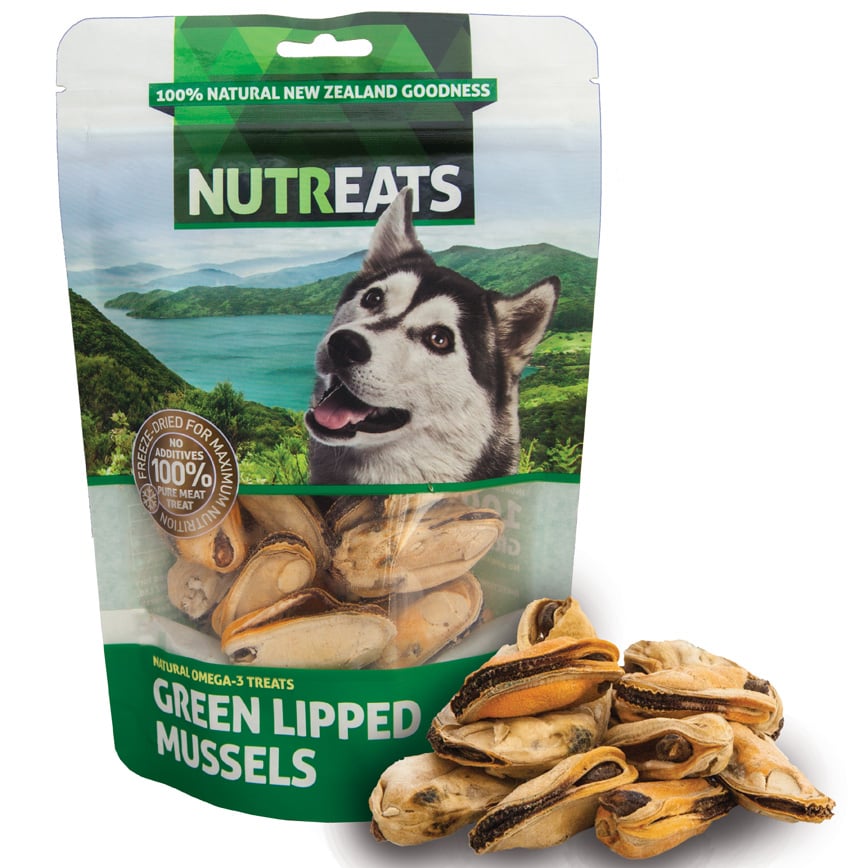 Nutreats 狗小食 紐西蘭凍乾青口 50g (5110050)