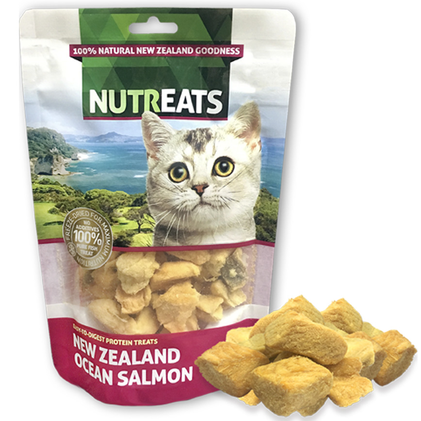 Nutreats 貓零食 紐西蘭凍乾三文魚肉 50g (PP8730)
