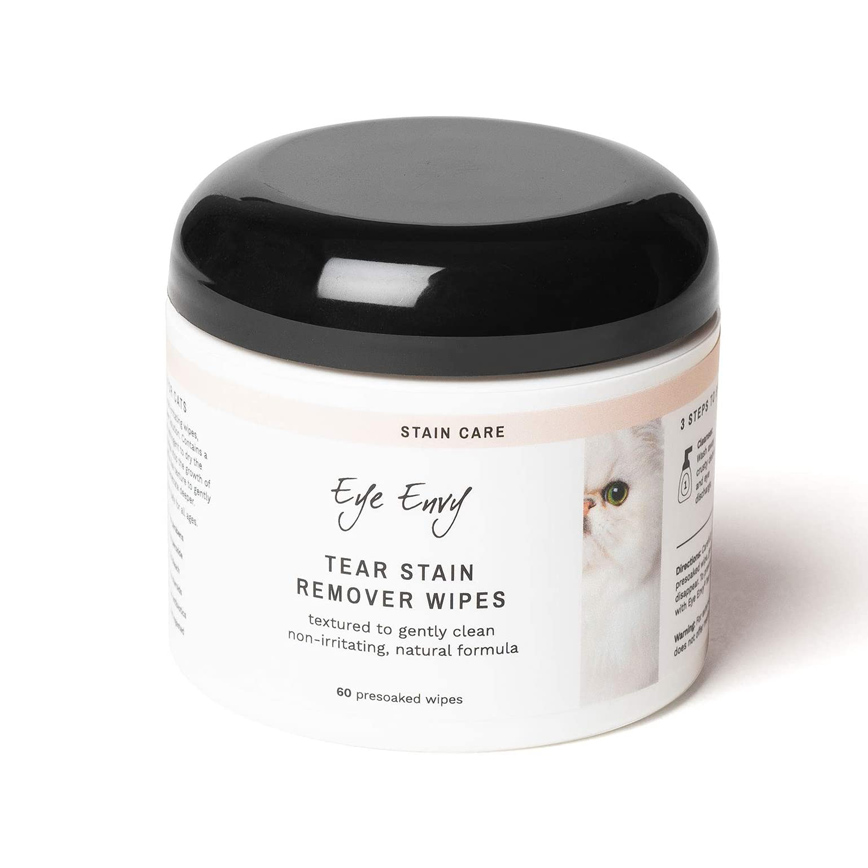 Eye Envy Tear Stain Remover Wipes 去漬水添加清潔棉 60片 (貓用) (EN23)