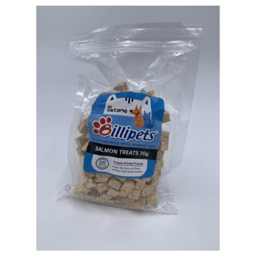 Billipets 凍乾小食 三文魚 70g (貓犬用) (71232) (停售)