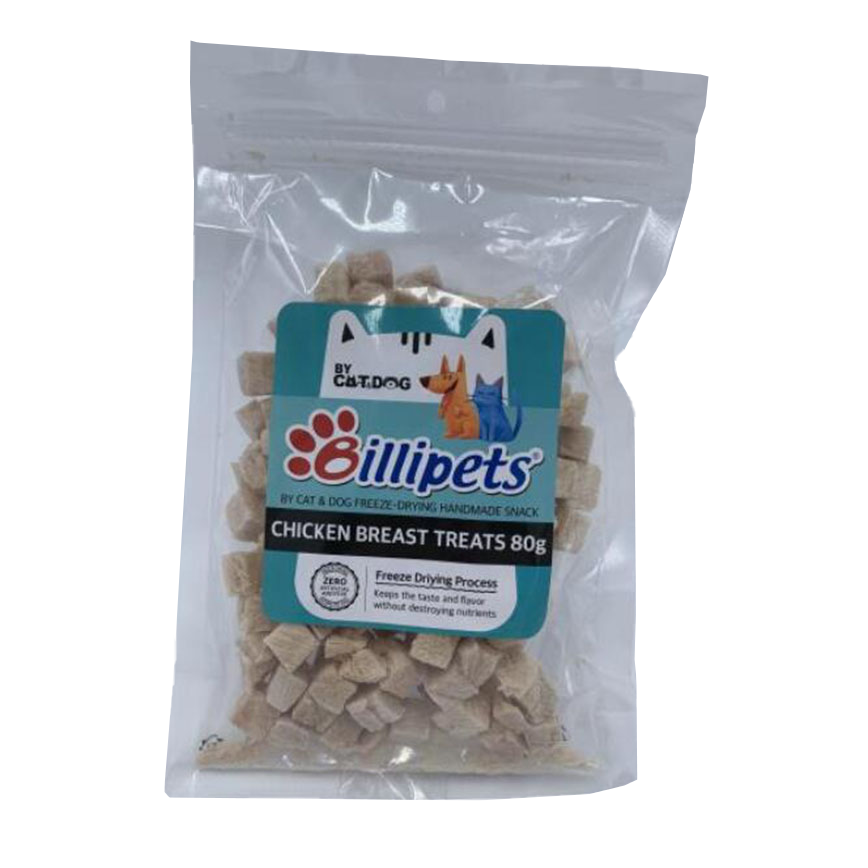 Billipets 凍乾小食 雞肉 80g (貓犬用) (71227) (停售)