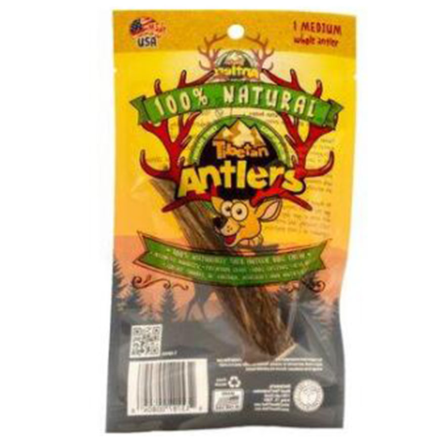 Tibetan 喜瑪拉雅 狗小食 天然原條鹿角 中 (T-MWA)
