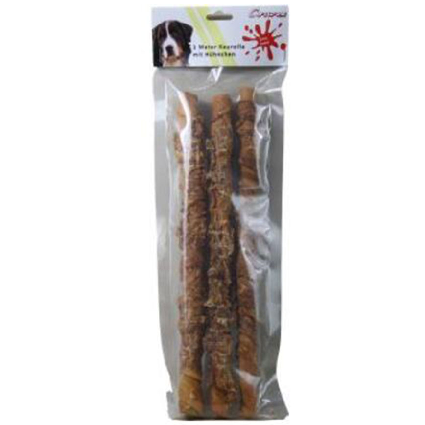Corwex 狗小食 咀嚼棒 鴨肉 3條共1米 316g (70067)
