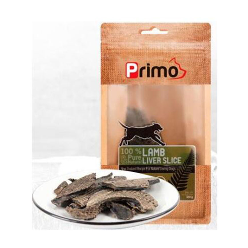 Primo 新西蘭風乾羊肝片 100g (犬用) (10711) (停售)