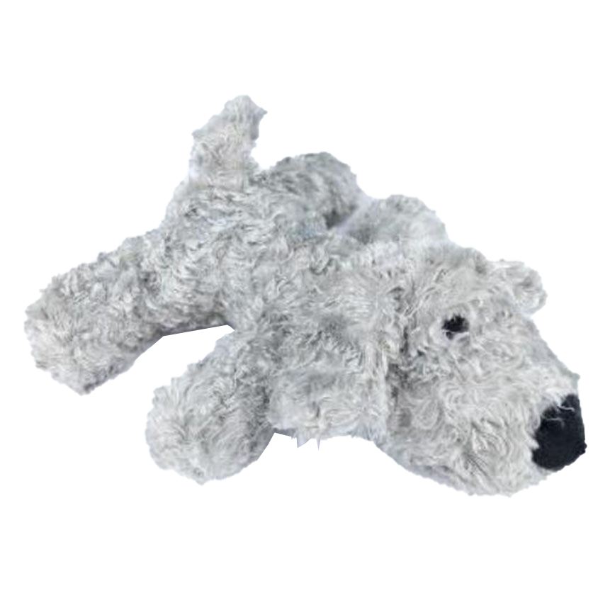 Billipets 狗玩具 超軟發聲毛毛狗 灰色 (NS-6831-Grey)