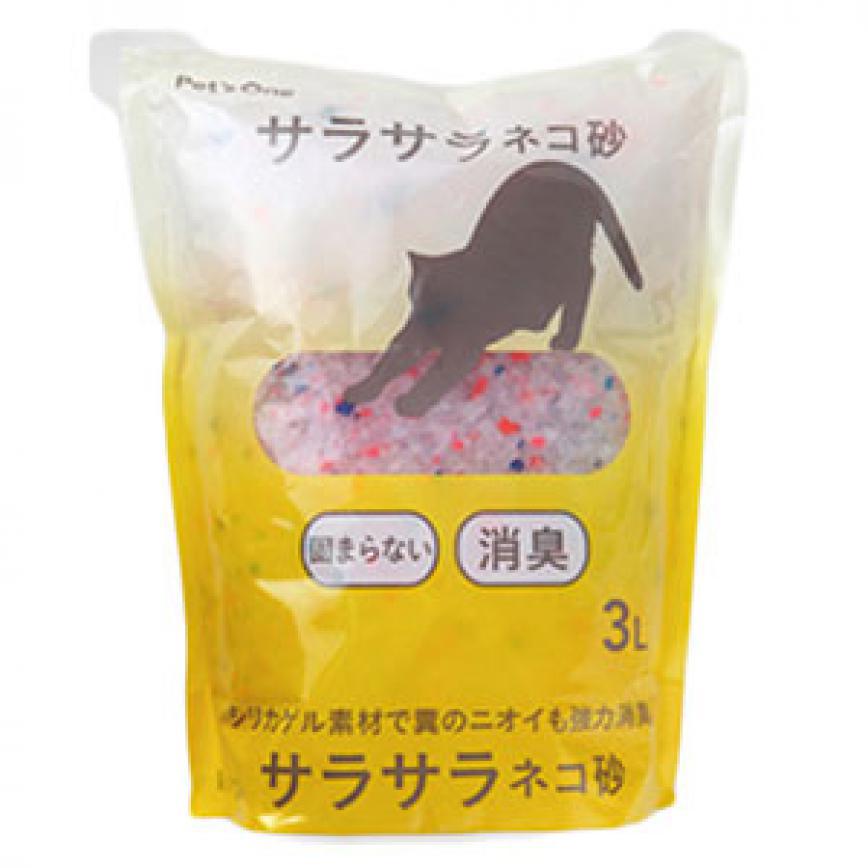 日本Pet's One柔滑除臭礦物砂 3L