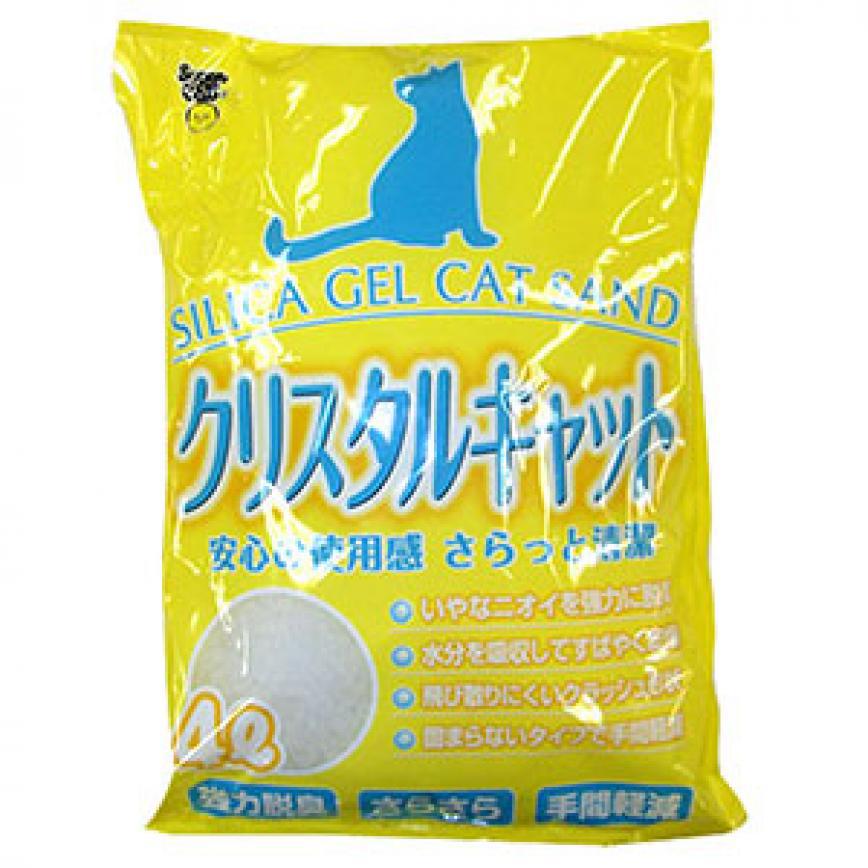 日本Super Cat光滑吸濕水晶砂 4L