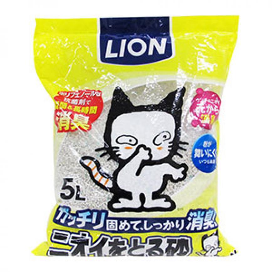 日本獅王LION Pet 強勁消臭礦物砂 5L