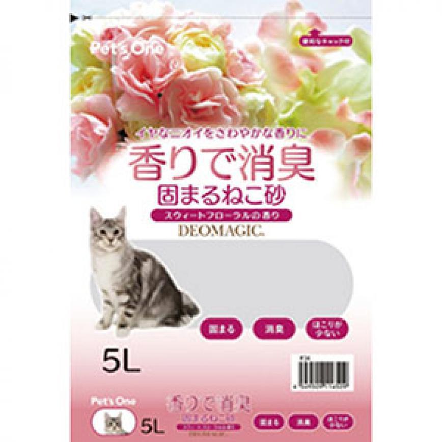 日本Pet's One花果香味除臭紙砂 5L