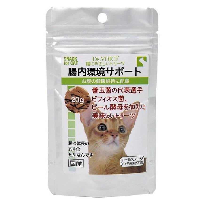 日本Dr.Voice 貓貓腸道環境健康小食 20g