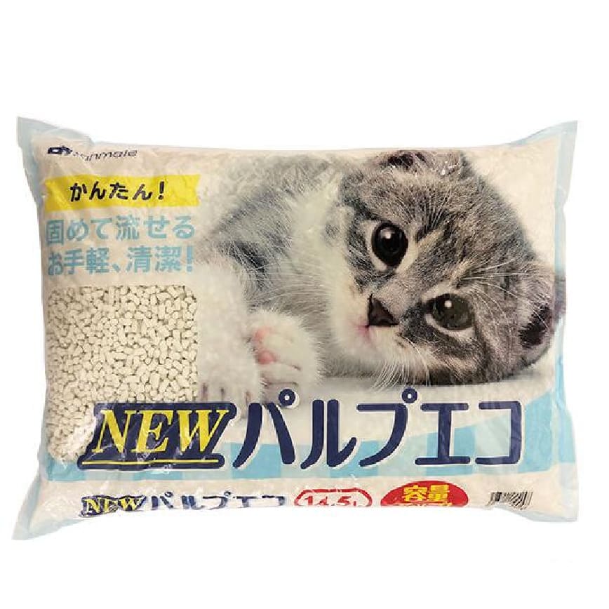 日本SANMATE 新有機環保 紙貓砂 14.5L (TBS)