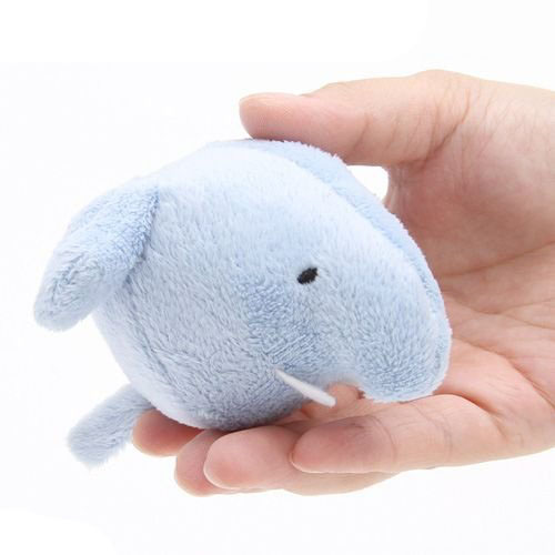 日本Petz Route 狗狗玩具 大動物園粉藍大象 一個入 (停售)