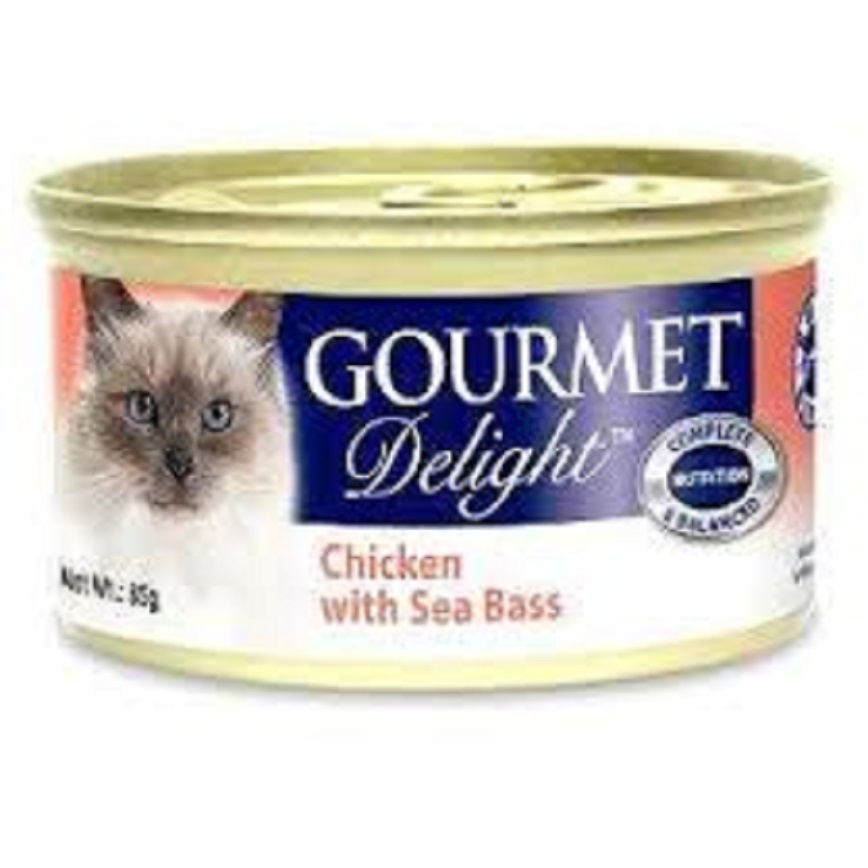 Gourmet Delight - Chicken with Sea Bass 85g