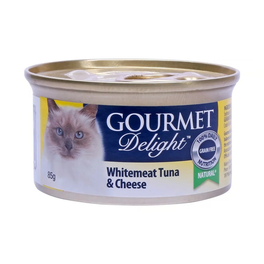 Gourmet Delight - Whitemeat Tuna & Cheese 85g
