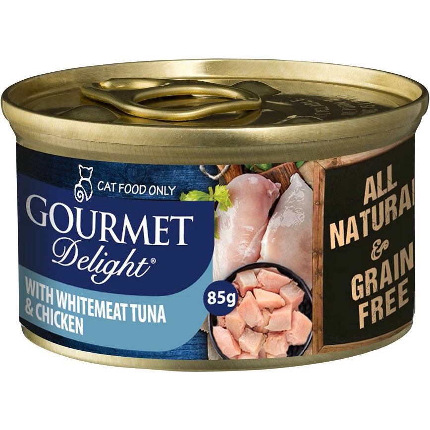 Gourmet Delight - Whitemeat Tuna with Chicken Breast 85g