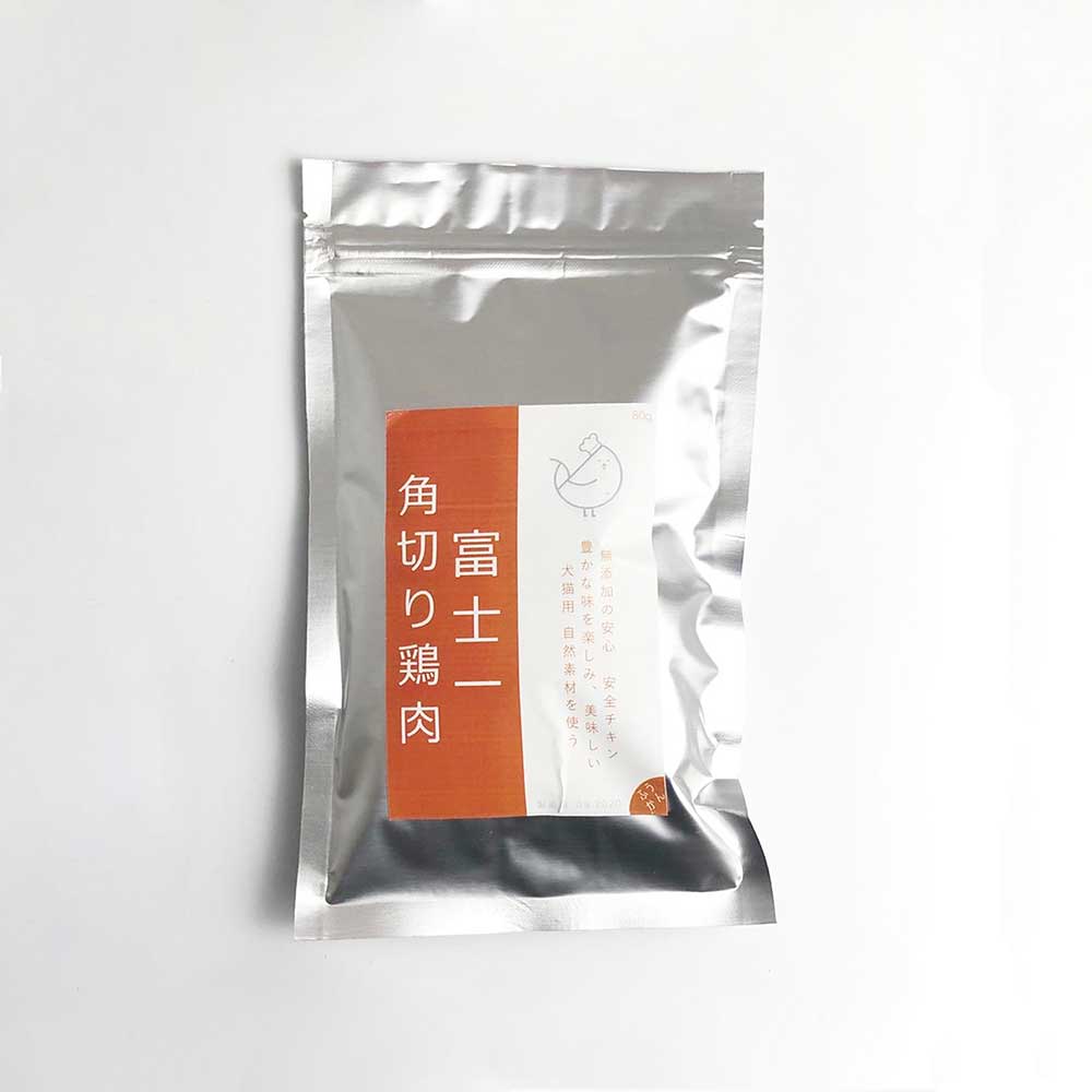 富士一 風乾雞肉粒 80g (犬用) (停售)
