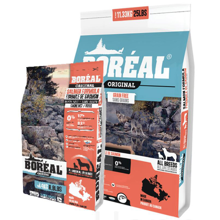 BOREAL 全犬糧 三文魚鮮肉 4kg (001250)