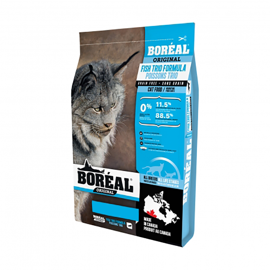 BOREAL 全貓糧 三魚鮮肉配方 12lb (001259) (TBS)