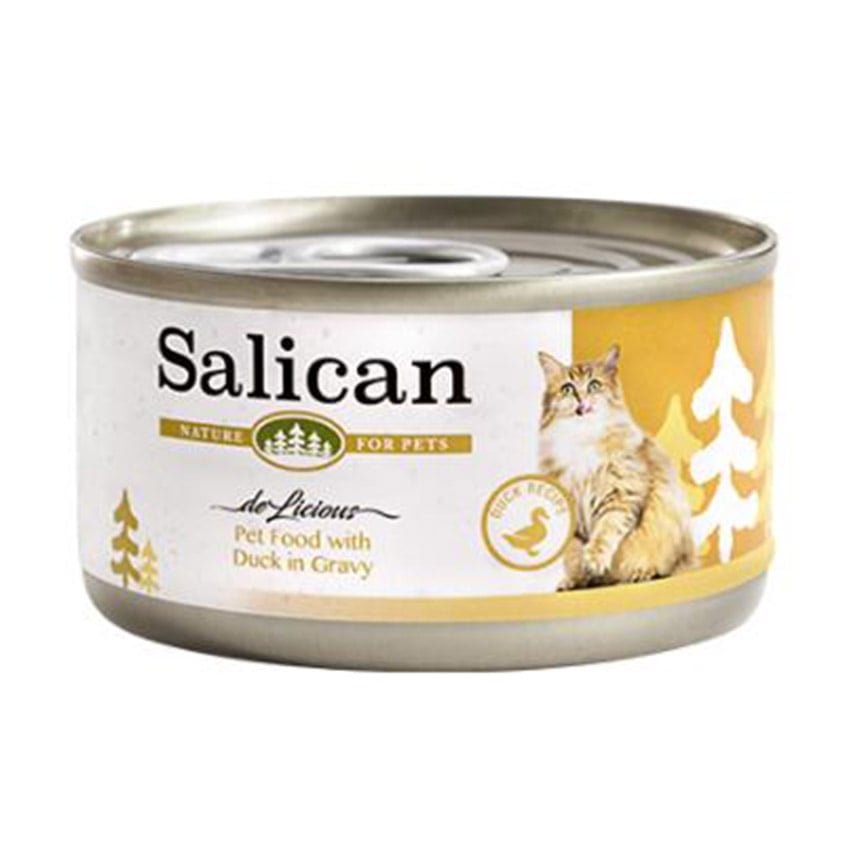 Salican 貓罐頭 肉汁鴨肉 85g (002889)