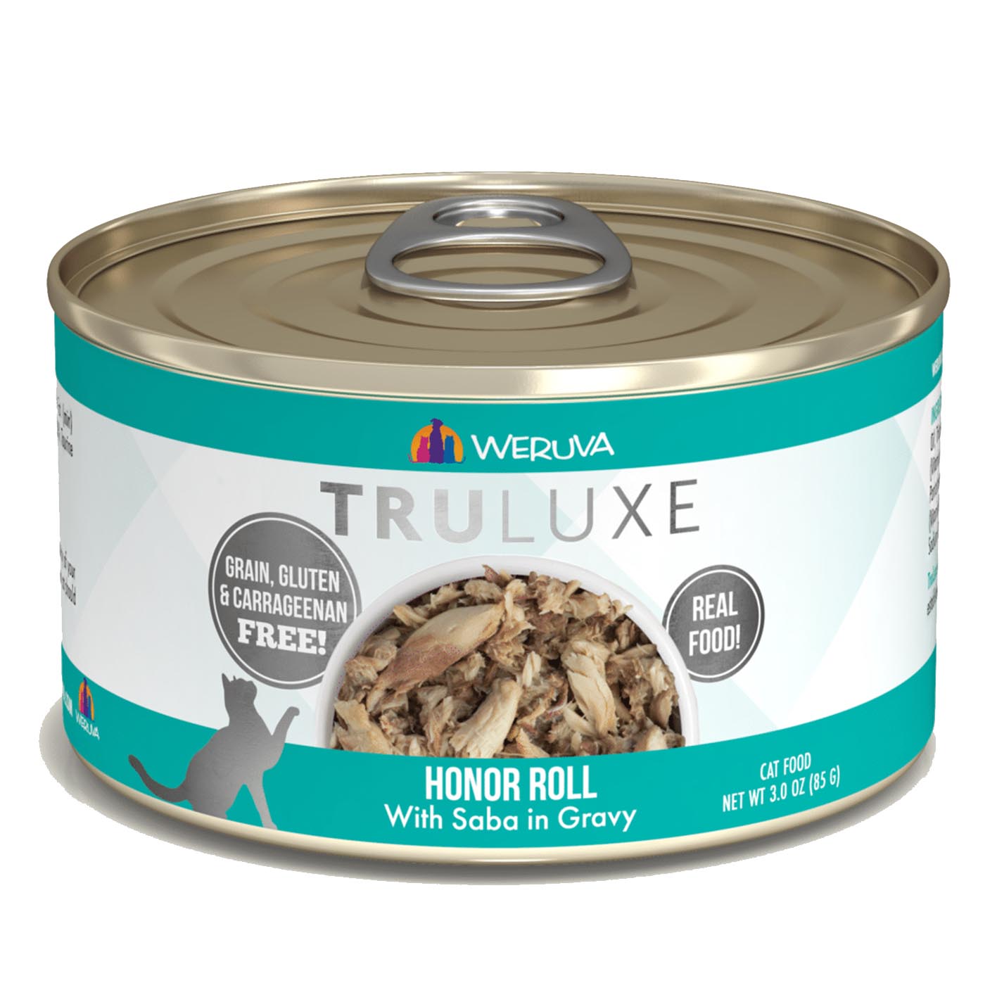 WeRuVa 貓罐頭 主食罐 尊貴系列 野生鯖魚、魚湯 Honor Roll with Saba in Gravy 170g (001879)