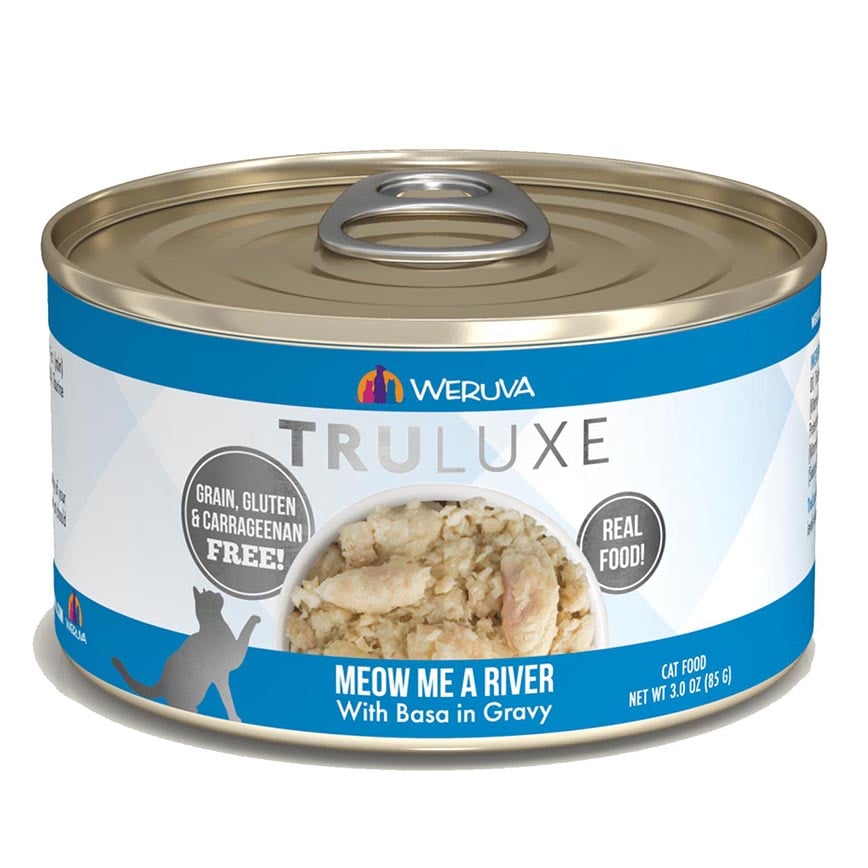 WeRuVa 貓罐頭 主食罐 尊貴系列 野生鯰魚+魚湯 85g (001074)