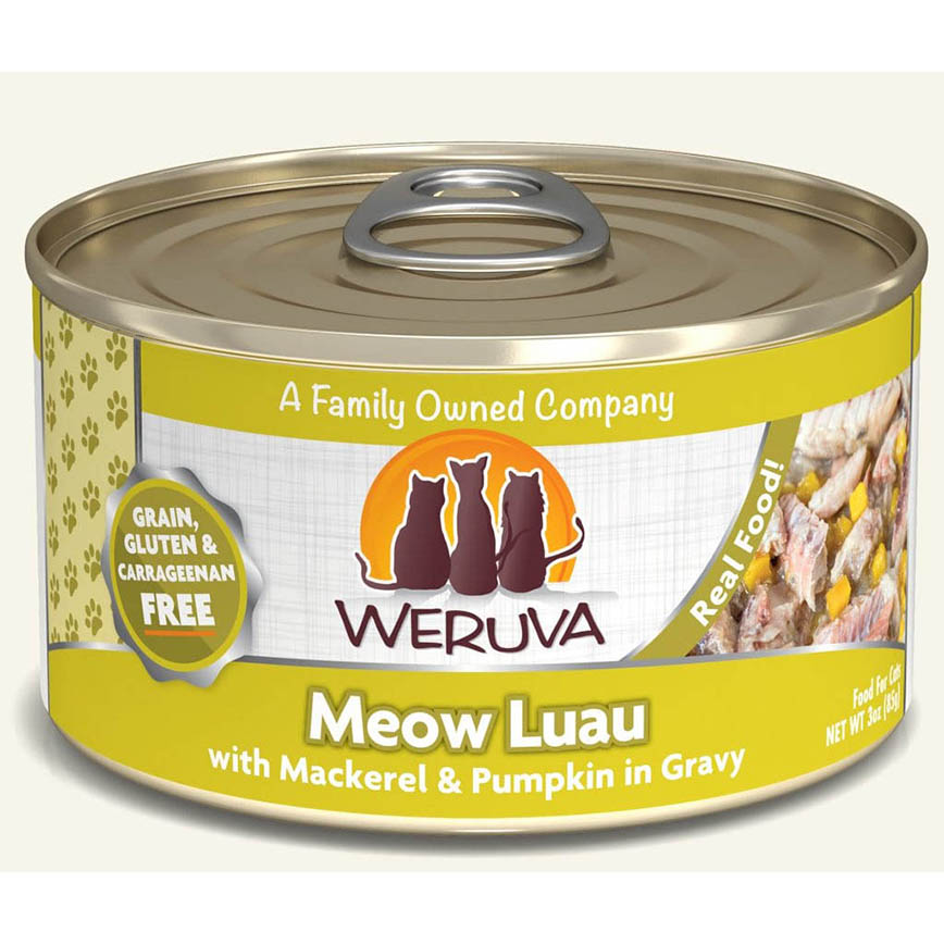 WeRuVa 貓罐頭 主食罐 野生鯖魚及南瓜 156g (001818)