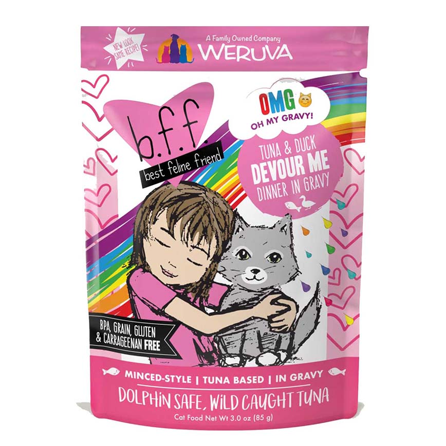 b.f.f. 喵友系列 野生吞拿魚、鴨肉 85g