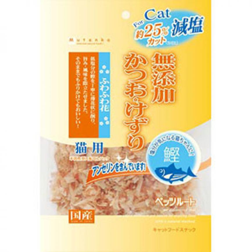 日本Petz Route 刨花魚片 無添加低鹽鰹魚味 20g (貓用)