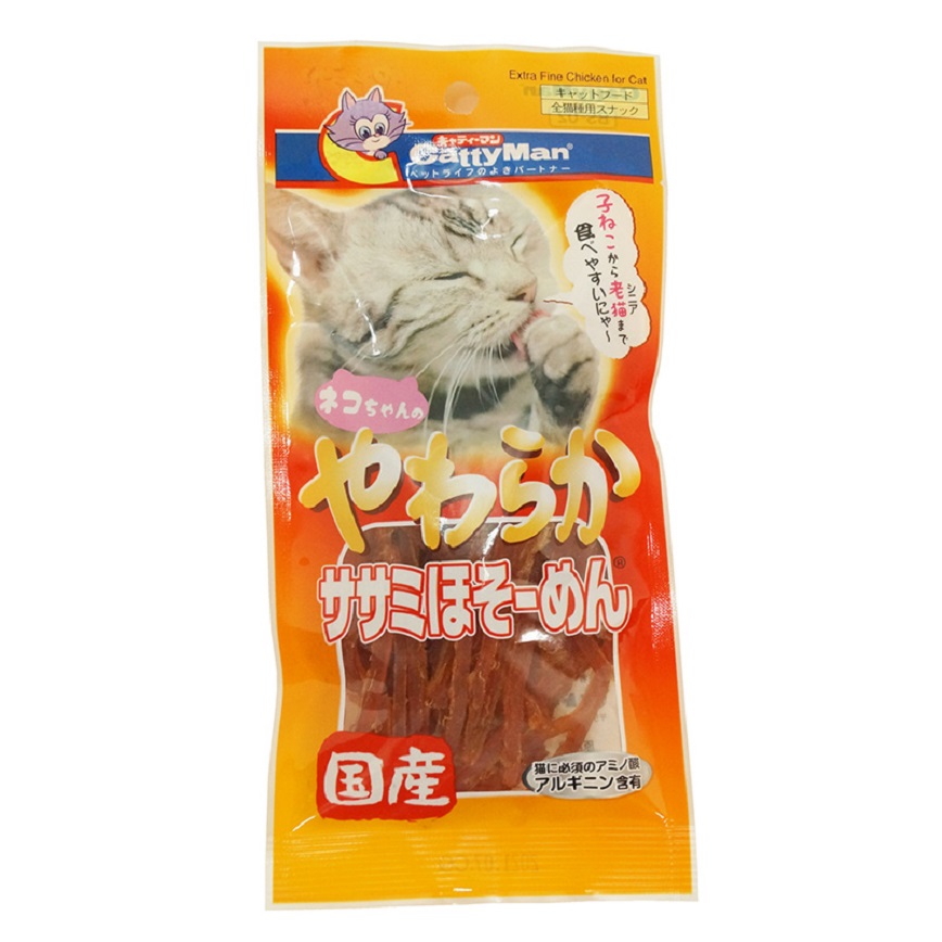日本CattyMan 雞肉絲 30g