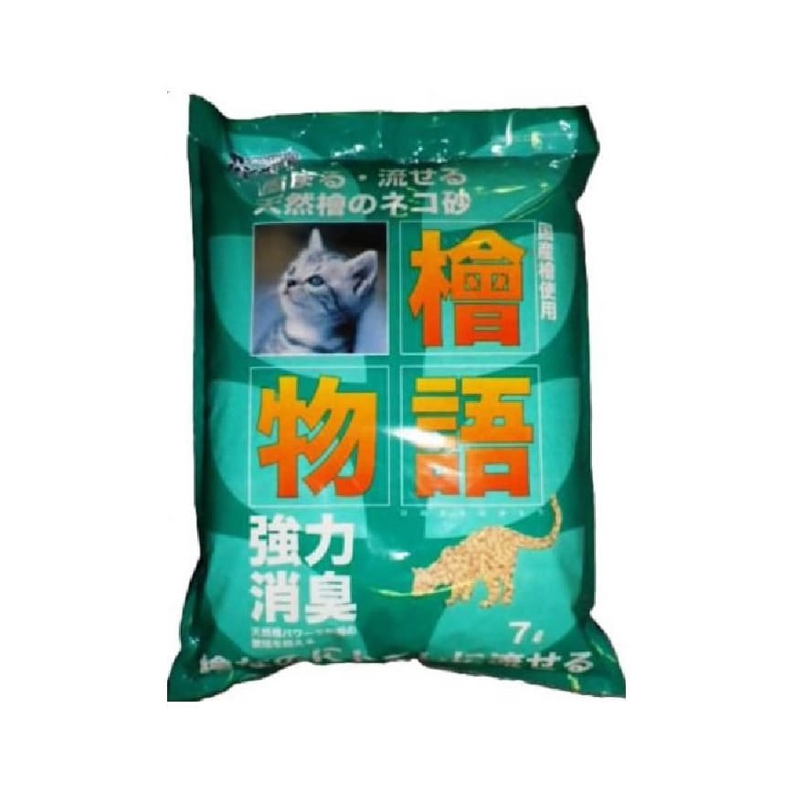 日本SANMATE 檜物語 木貓砂 7L
